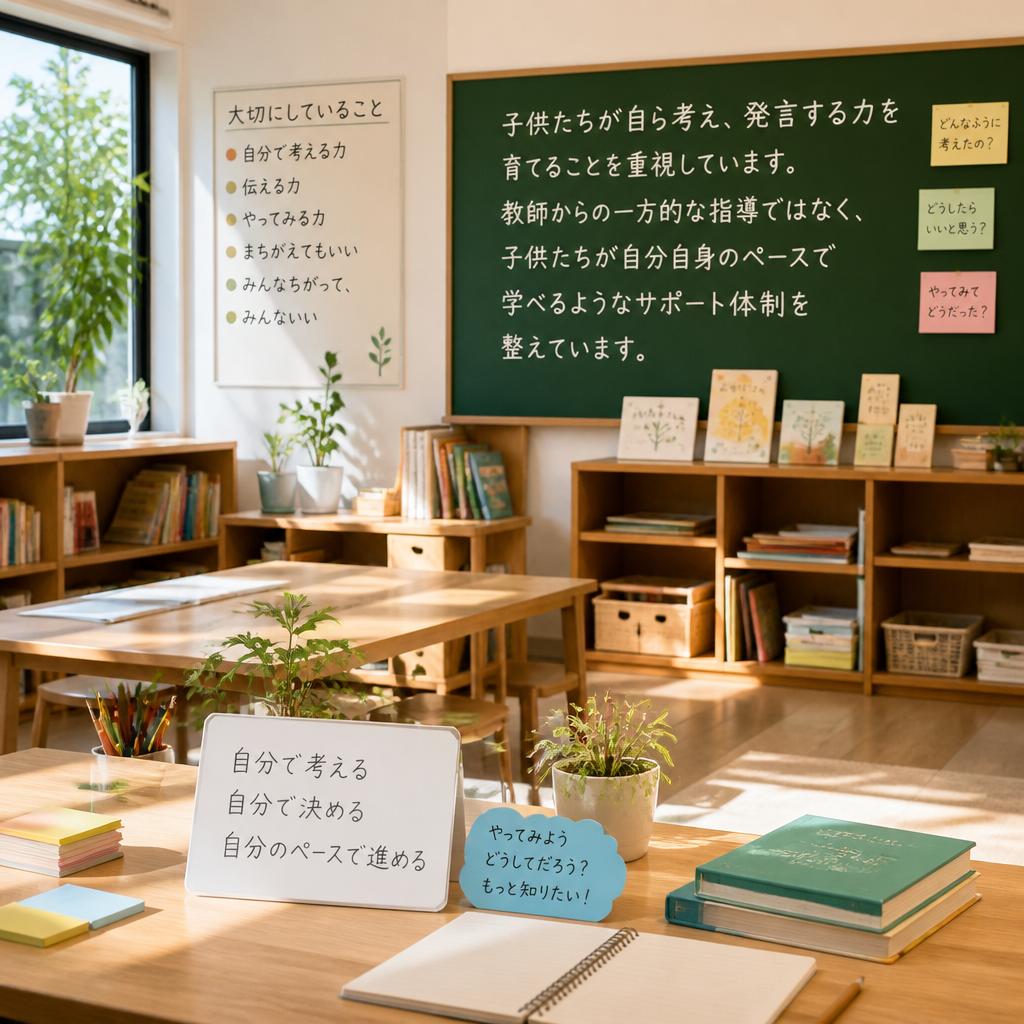 子供の自発性を尊重