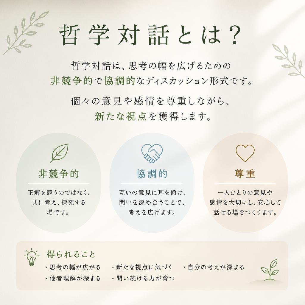 2. 哲学対話とは？
