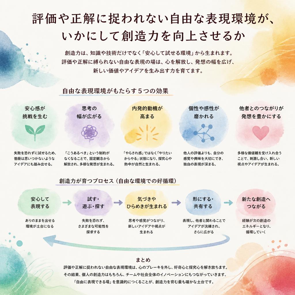 自由に表現する環境