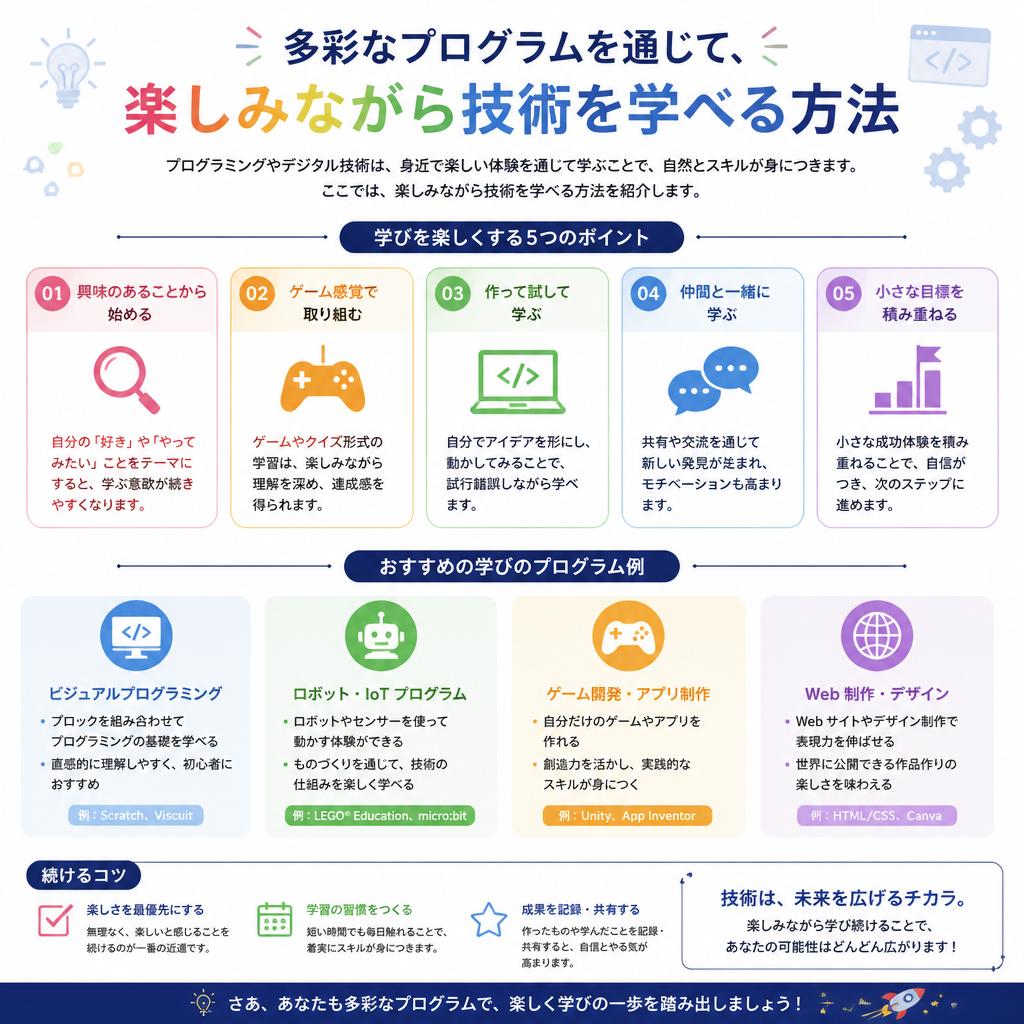 2. クリエイティブな発想を育てるプログラム