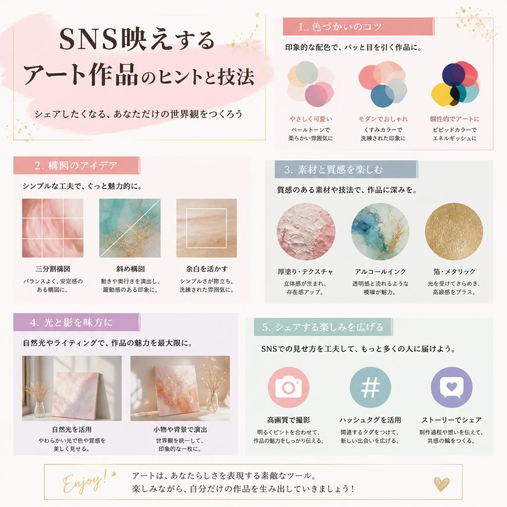 インスタ映えする作品を作ろう